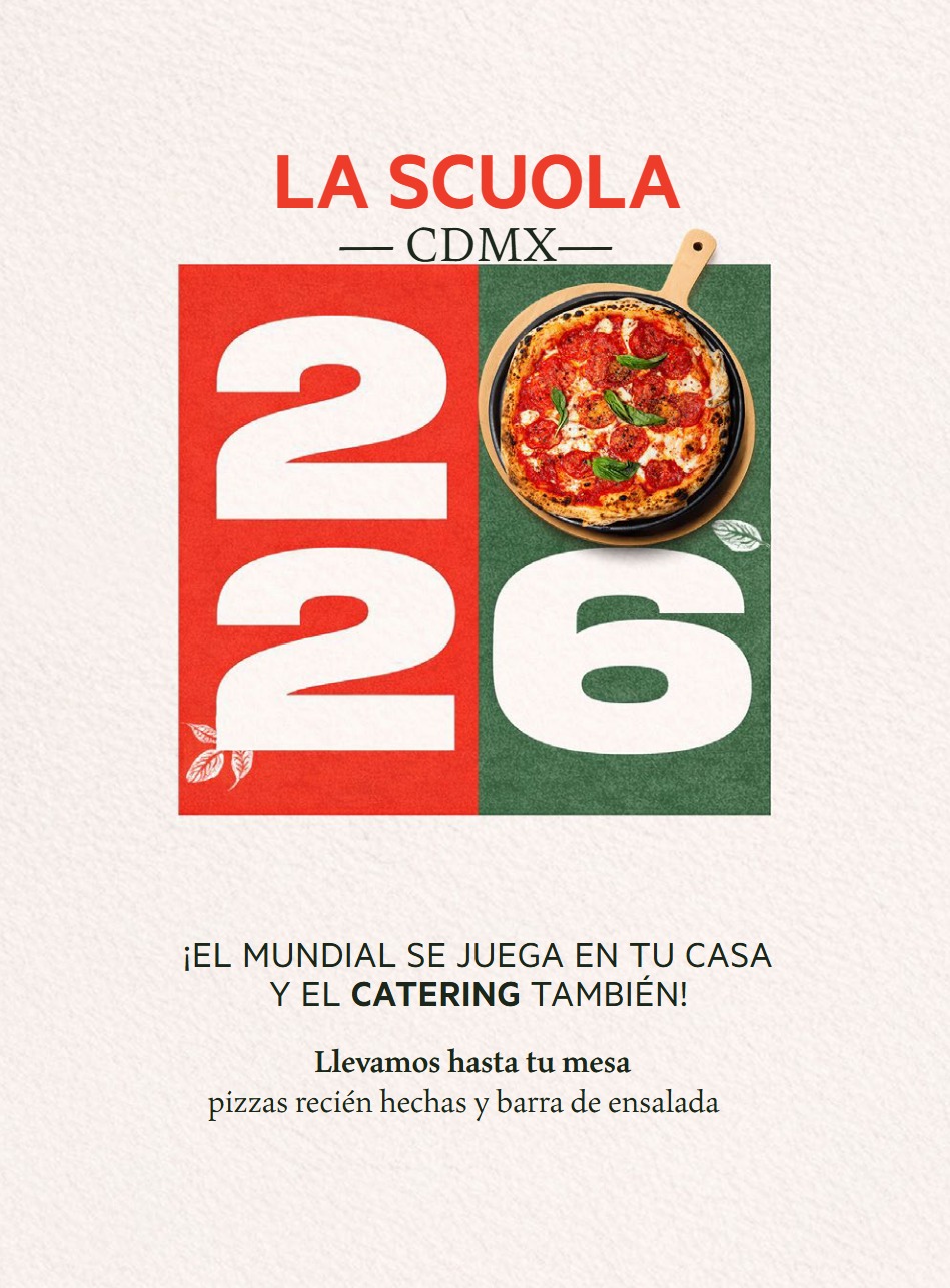 Catering La Scuola CDMX 2026