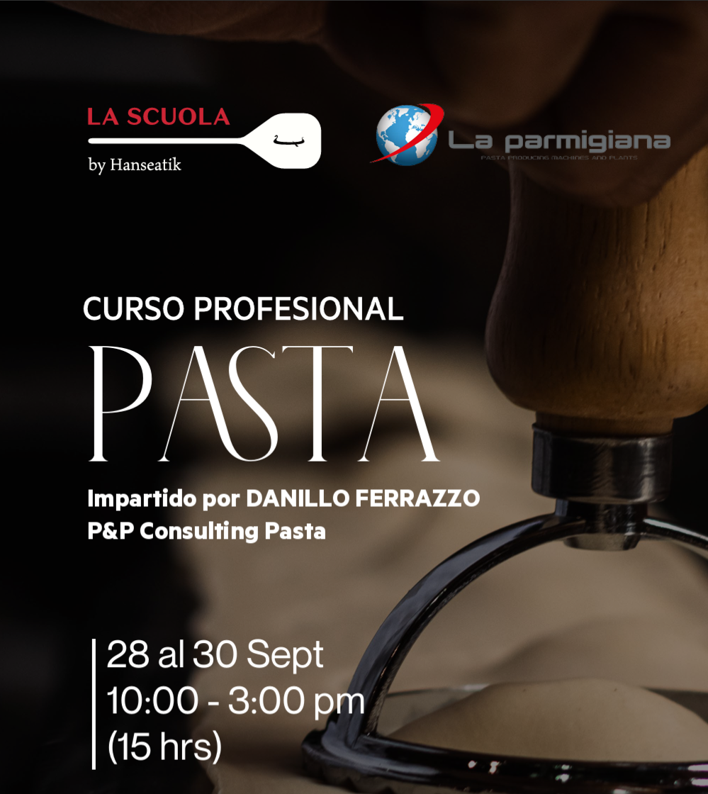 Curso Profesional de Pasta impartido por Danillo Ferrazzo